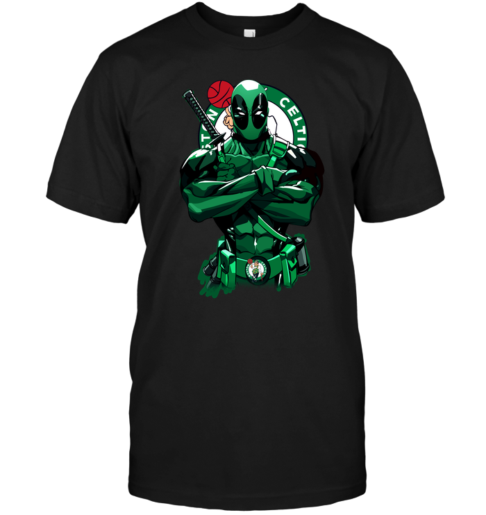 Boston Celtics "deadpool" Crossover T-Shirt